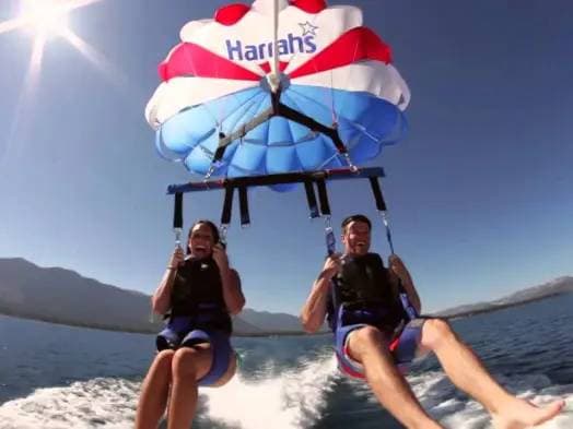 Parasailing in South Lake Tahoe