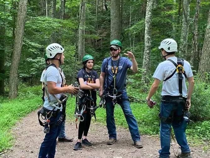 Pipestem Peaks Zipline Tour
