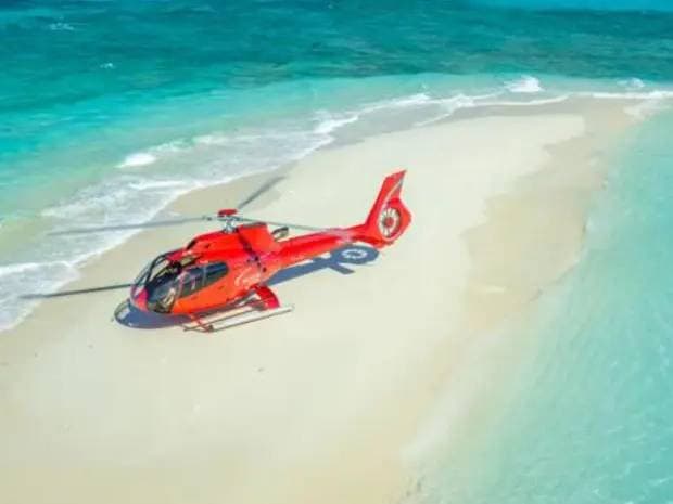 Port Douglas Helicopter Flights - Sand Cay
