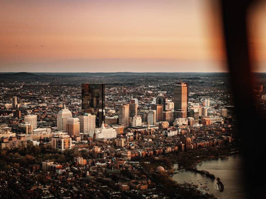 Premium Boston Sunset Helicopter Tour