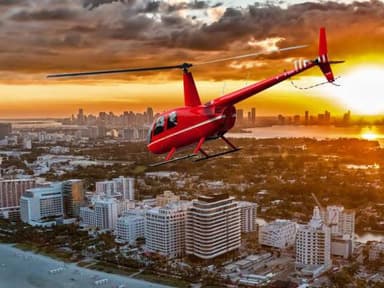 Private Sunset Helicopter Tour in Miami — photo 1