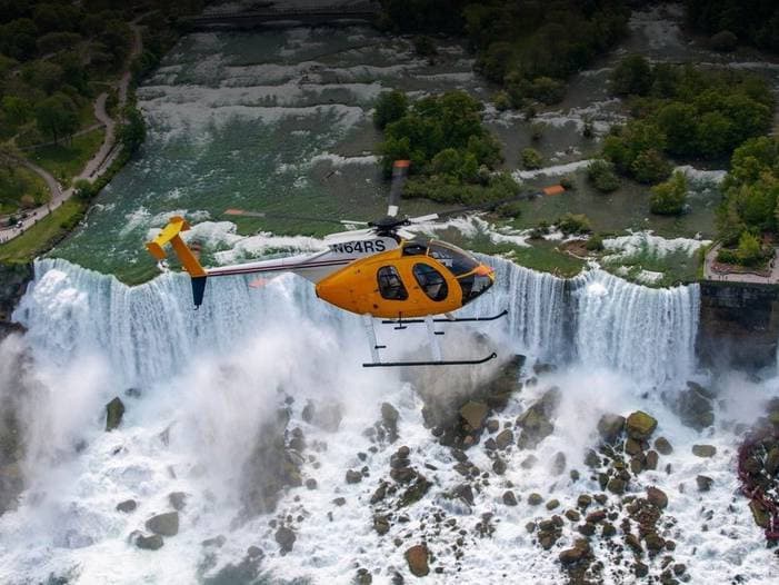 Rainbow Air Helicopter Ride Over The Falls