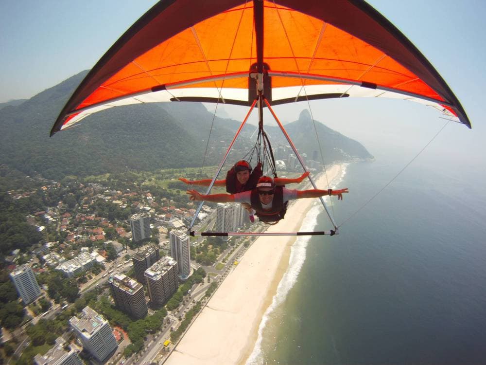 Rio de Janeiro Tandem Hang Gliding Flight