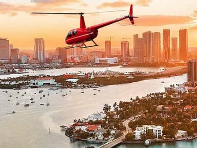 Romantic Private Helicopter Tour with Champagne: Miami & South Beach — photo 1