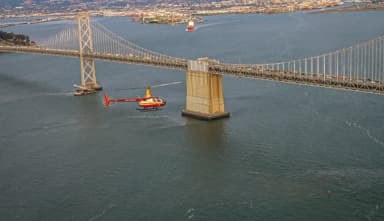 San Francisco: Golden Gate Bridge and Alcatraz Island Helicopter Ride — photo 3