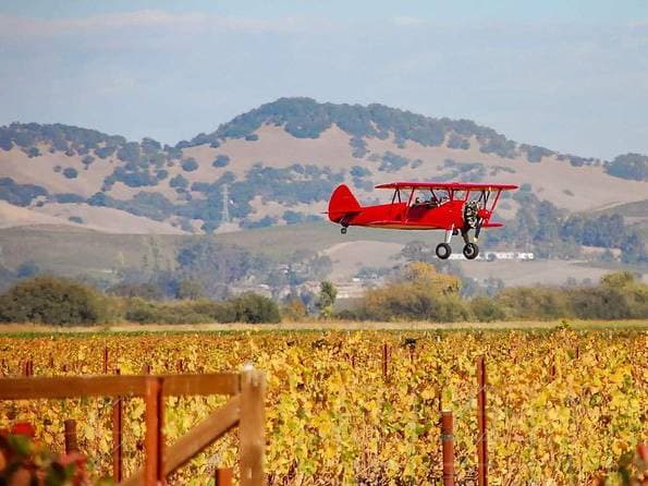 San Francisco Biplane Flight - Napa Sonoma Wine Tour