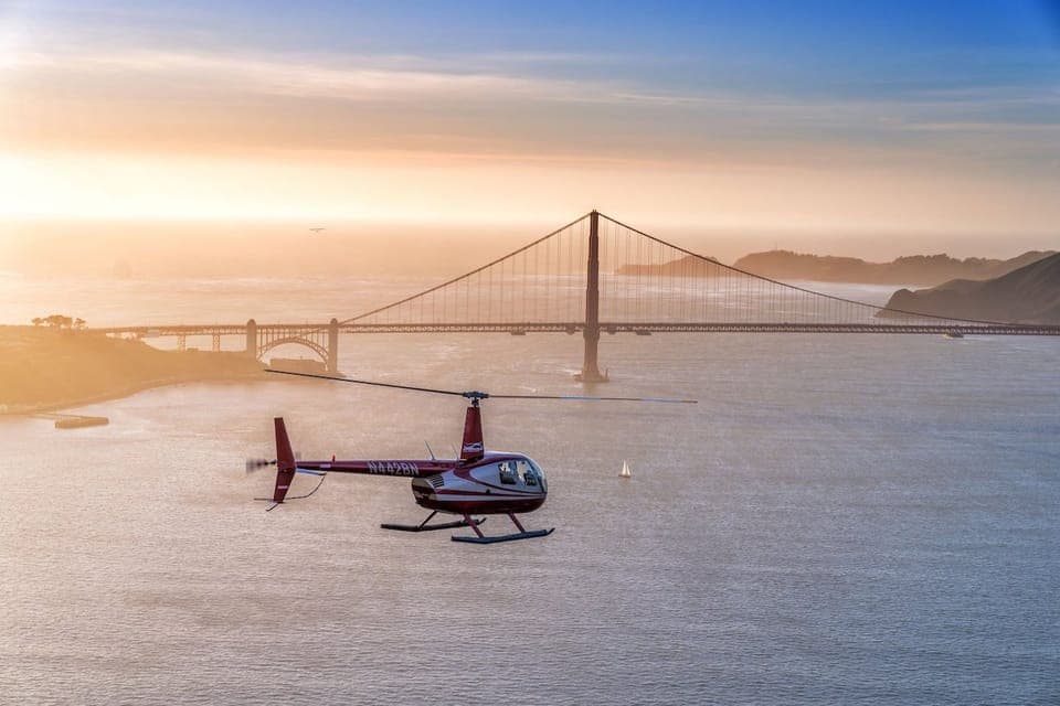 Golden Gate Helicopter Tour in San Francisco