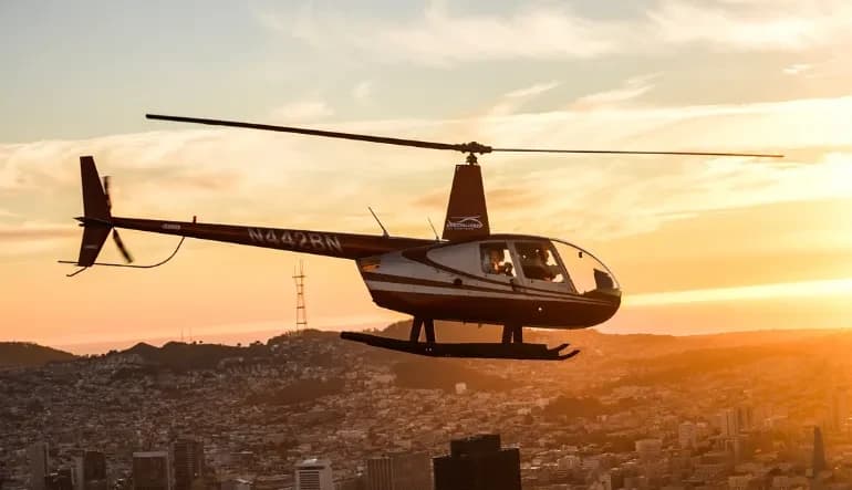 Helicopter and Seaplane 1-Hour Tour in San Francisco