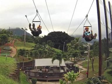 Scenic Zipline Rides in Kaneohe Bay — photo 1