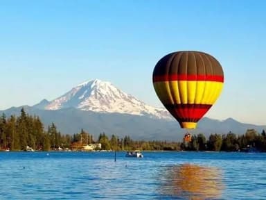 Seattle Sunrise Hot Air Balloon Private Flight — photo 1