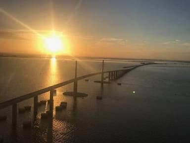 Magnificent Helicopter Tour -Tampa Bay, Skyway Bridge, Beaches of Pinellas Co. — photo 3