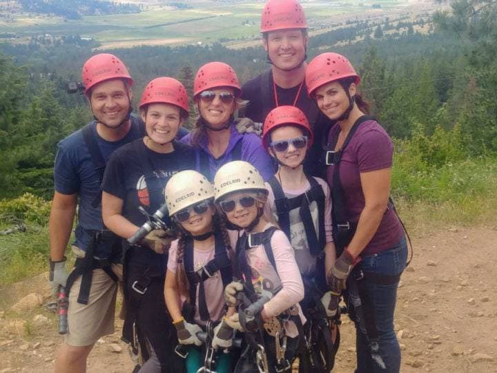 Spokane Treetop Park + Zipline Combo Tour