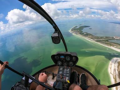 Stunning Helicopter Tour - Skyway Bridge, Fort Desoto & St. Pete Beaches — photo 2