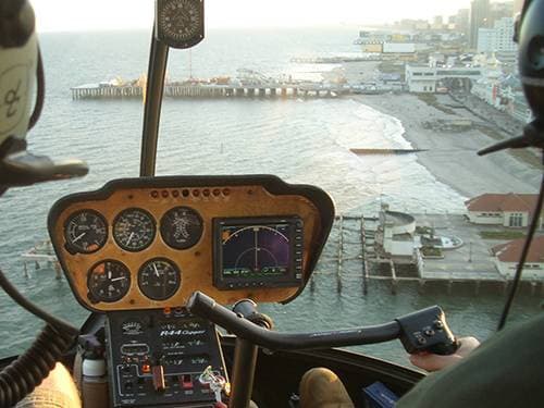 Steel Pier Helicopter City Tour