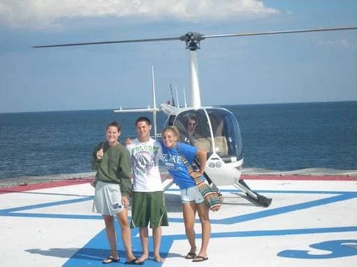 Steel Pier Helicopter Shoreline Tour