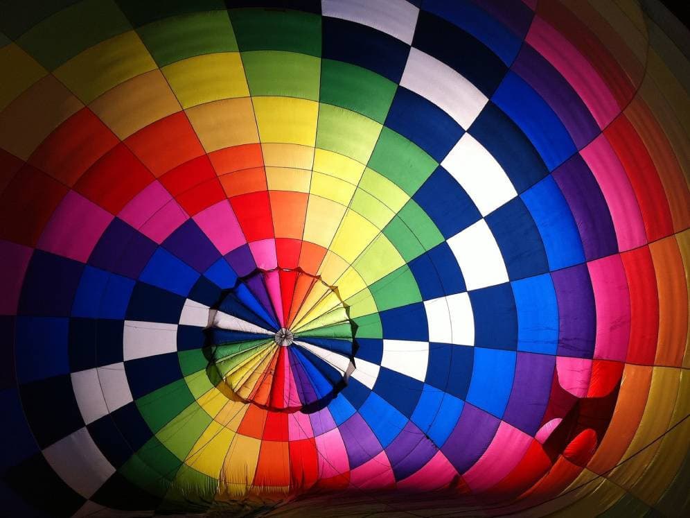 Stowe Balloon Flight - October Fall Foliage