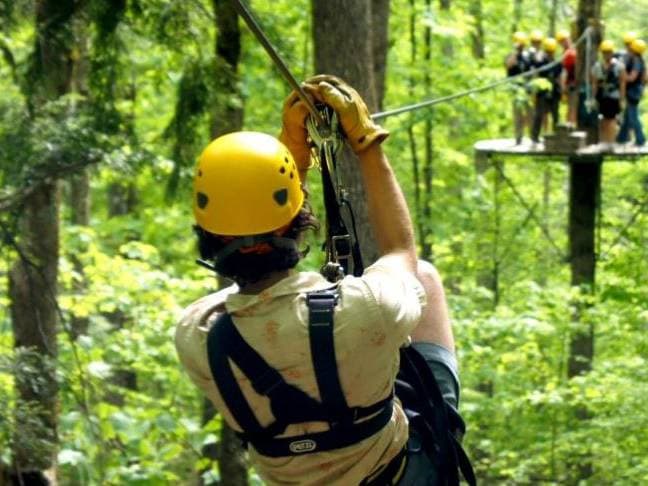 Stowe Zipline Canopy Tour