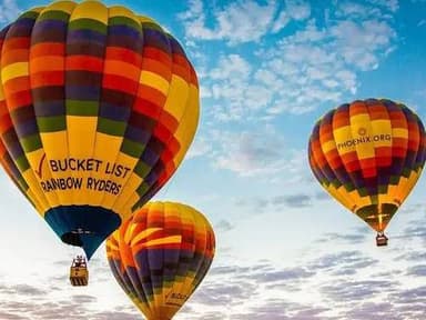 Sunset Hot Air Balloon Ride over Phoenix — photo 1
