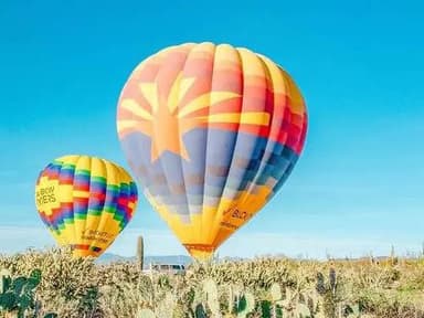 Sunset Hot Air Balloon Ride over Phoenix — photo 3