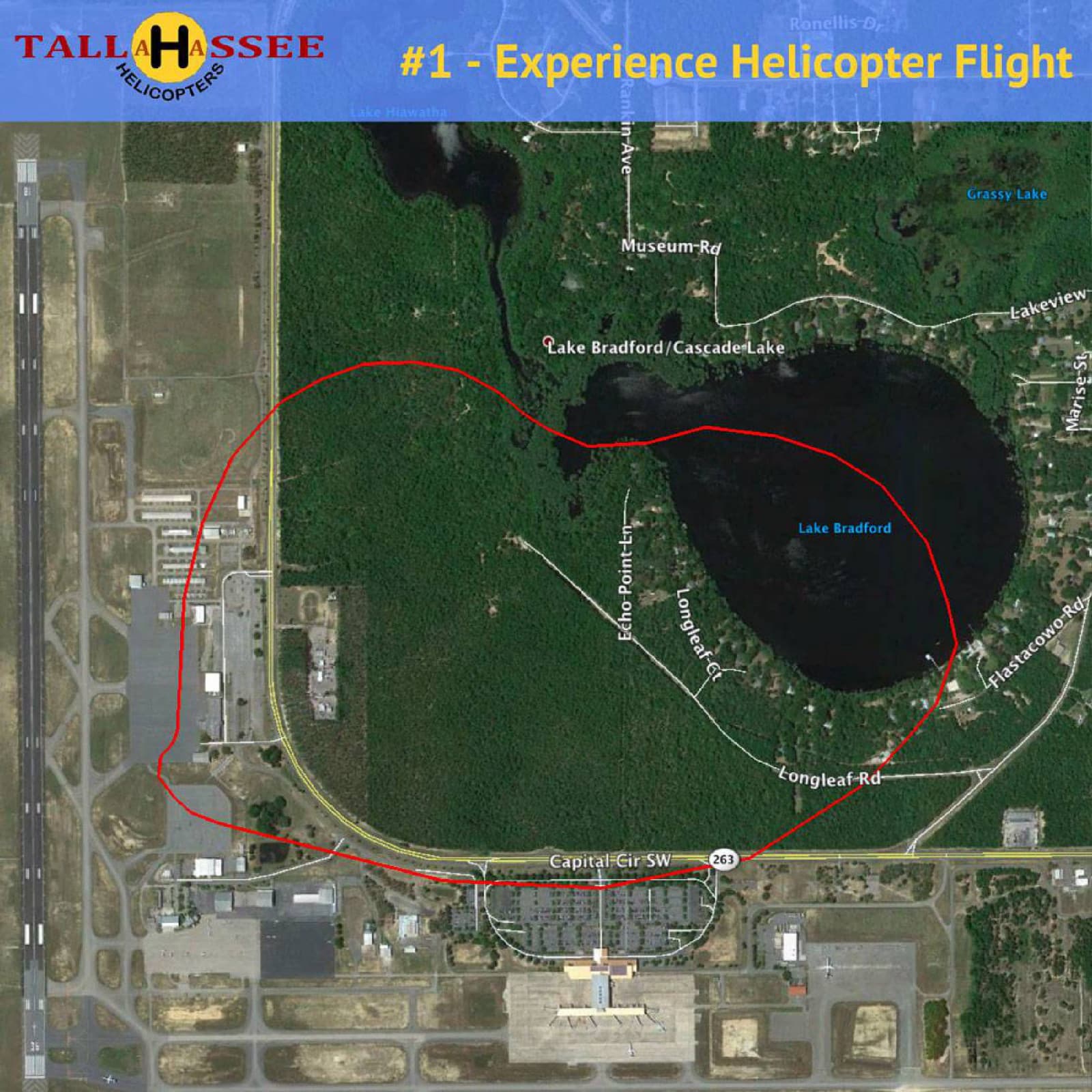 Tallahassee Experience Helicopter Flight