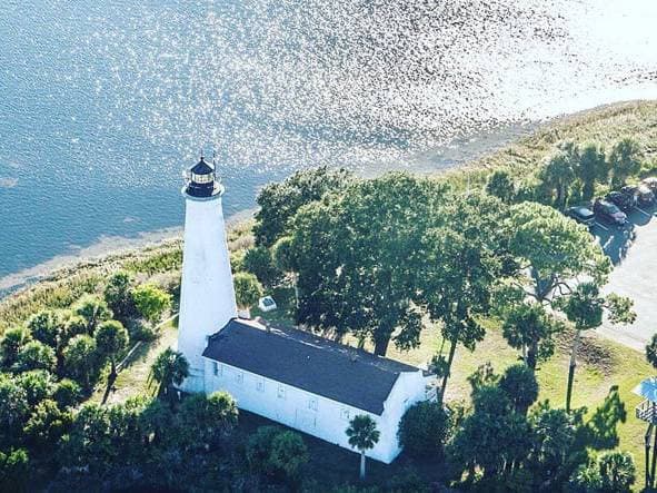 Helicopter Tour Tallahassee, St. Marks Lighthouse Flight - 45 Minutes