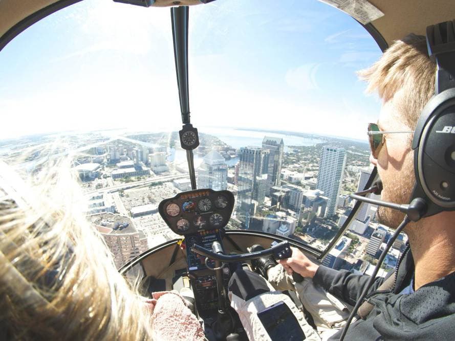 Tampa Helicopter Tour - Downtown