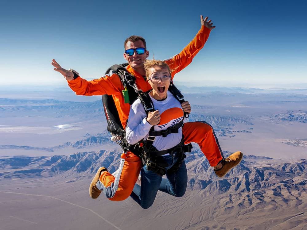 Tandem Skydiving in Las Vegas