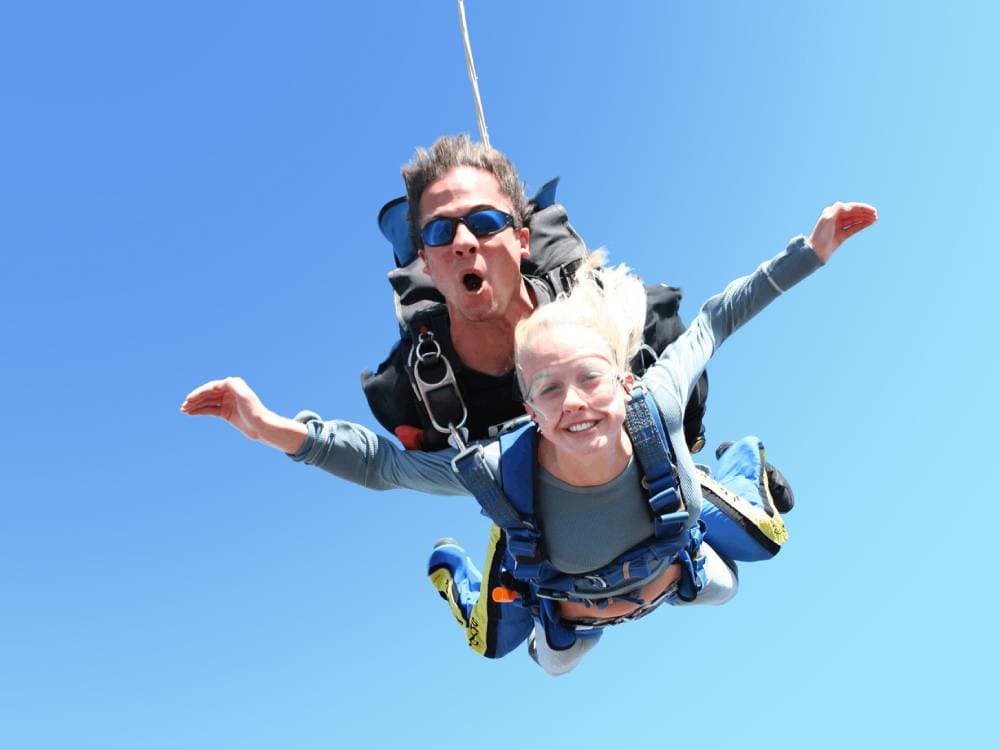 Tandem Skydiving with DC Skydiving Center