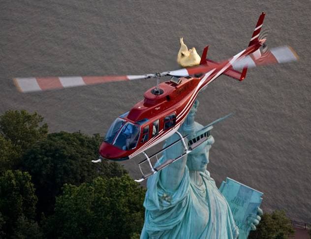 The 15 Minute Liberty Helicopter Tour