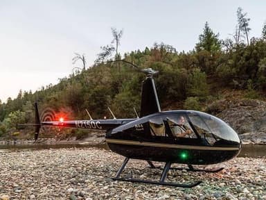 Thornton Winery Helicopter Excursion - Landing at the Winery! — photo 1