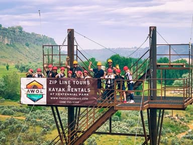 Twin Falls Awol Zip Line Tour — photo 1