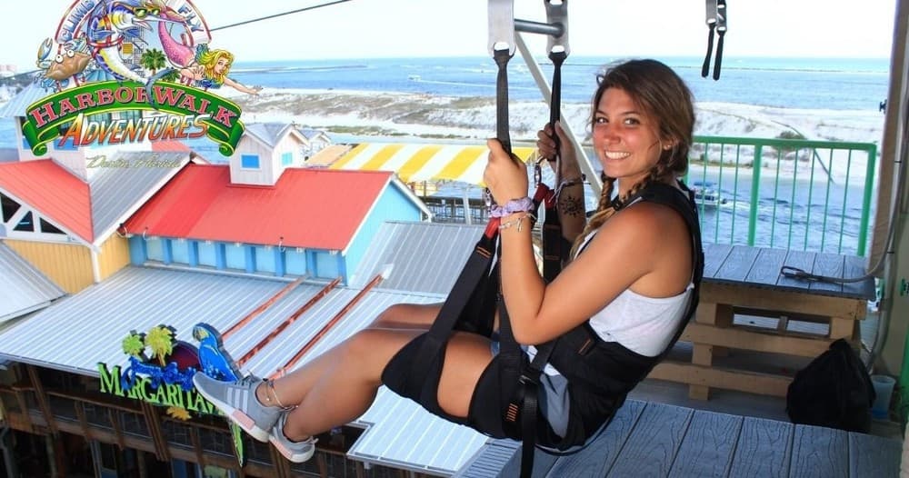 Zipline Round Tour in Destine